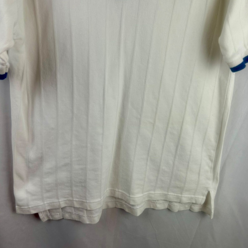 Vintage‎ 90s Richard Petty Nascar Georgia Pacific Polo Shirt Men Large White - Picture 4 of 7